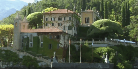 Perillo Tours Italy North Classic Tour features Italy's famous Villa del Balbianello from the vantage point of Lake Como as seen by a tourist on a Classic North Italy tour escorted by Perillo Tours (video production by Merging Media).